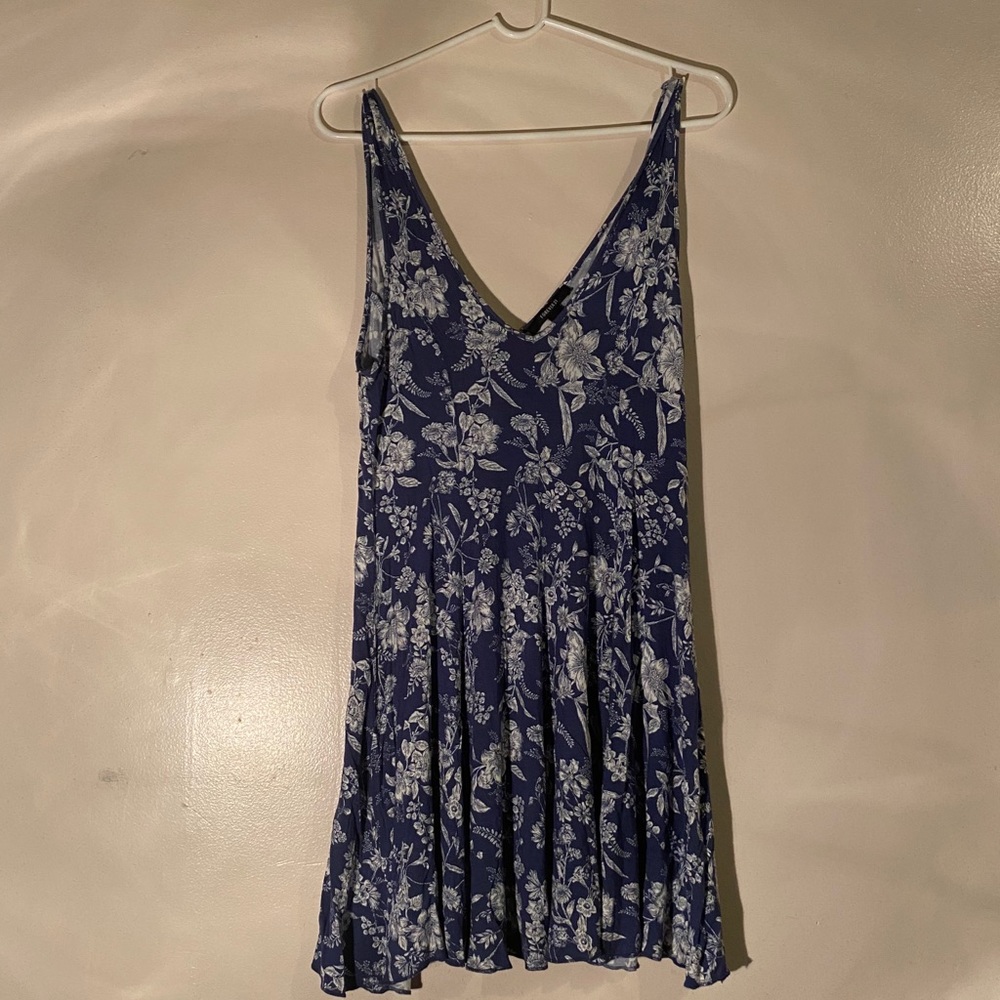 Blue Floral Dress